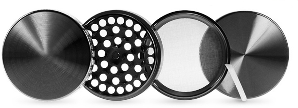 Grinder mit Pollensieb